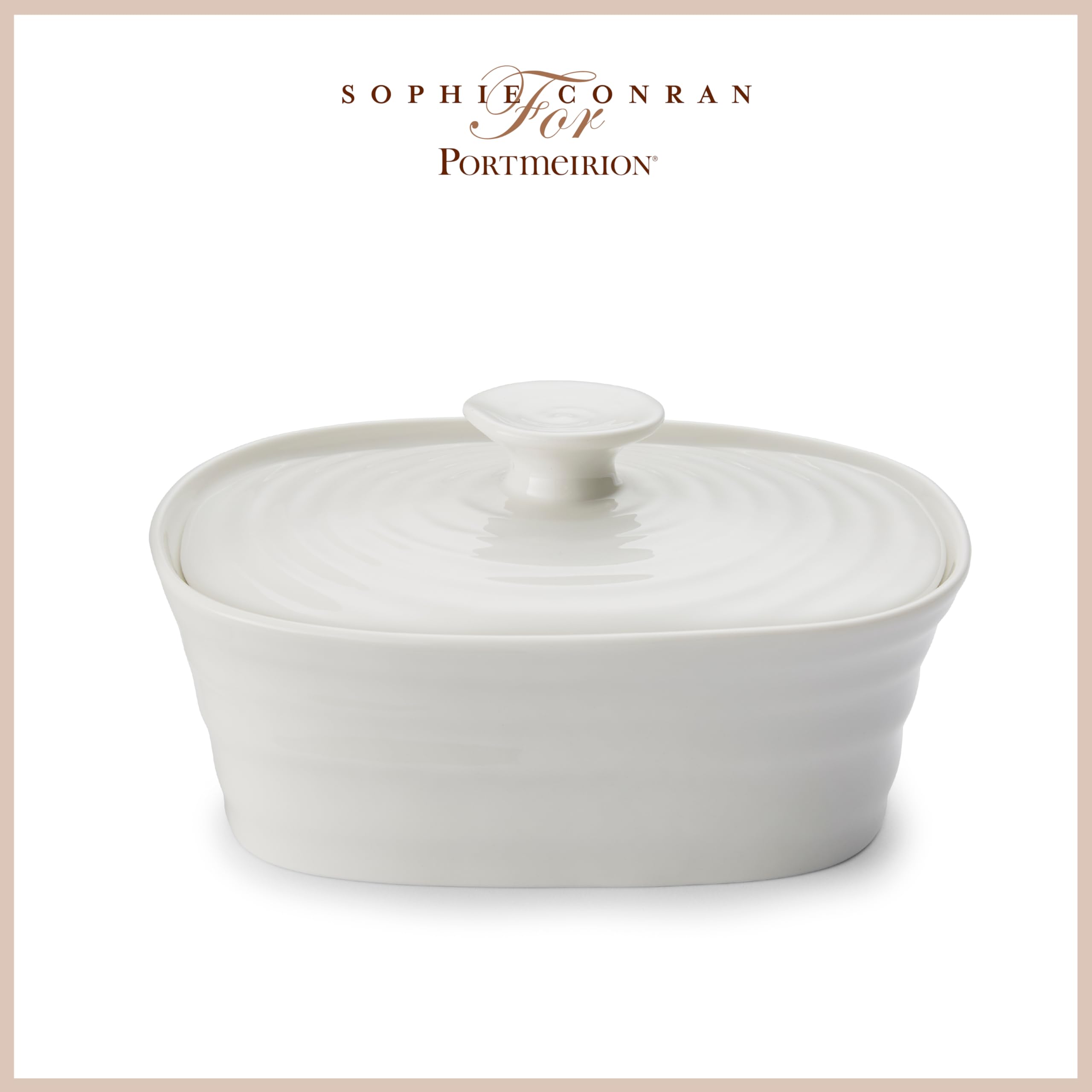 SOPHIE CONRAN PORTMEIRION 食器 バターケース Amazon｜Portmeirion Sophie Conran White Covered Butter Dish by